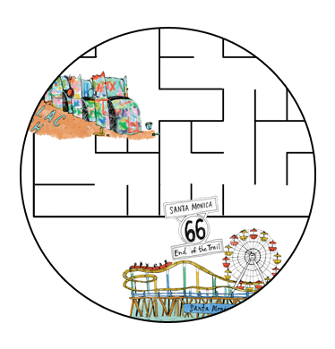 Hello Route 66 Book Activities for Kids - Teacher and Parent Travel Activities for Kids