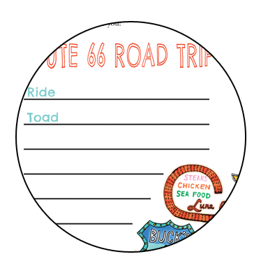 Hello Route 66 Book Activities for Kids - Teacher and Parent Travel Activities for Kids